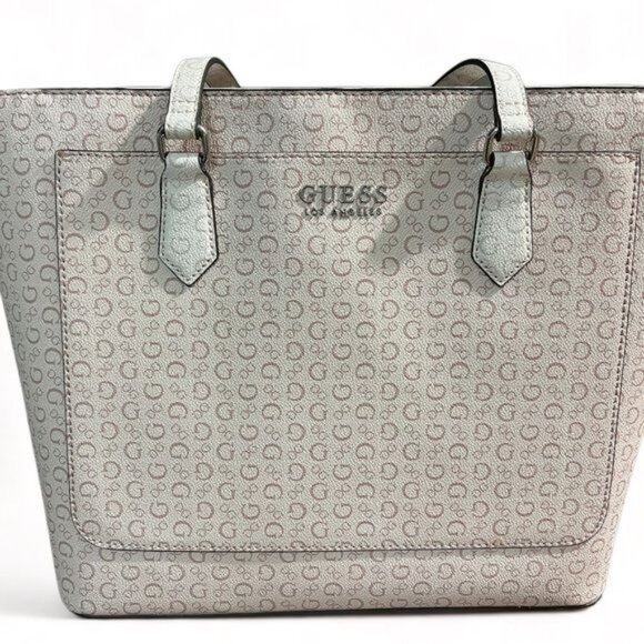 Guess Tote Bag Women Multi Logo, Light Rose, Style CC888325 - Picture 4 of 15